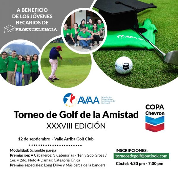 The XXXVIII AVAA 2019 Friendship Golf Tournament is approaching